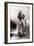 Annie Oakley Shooting over Shoulder-null-Framed Photographic Print