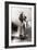 Annie Oakley Shooting over Shoulder-null-Framed Photographic Print