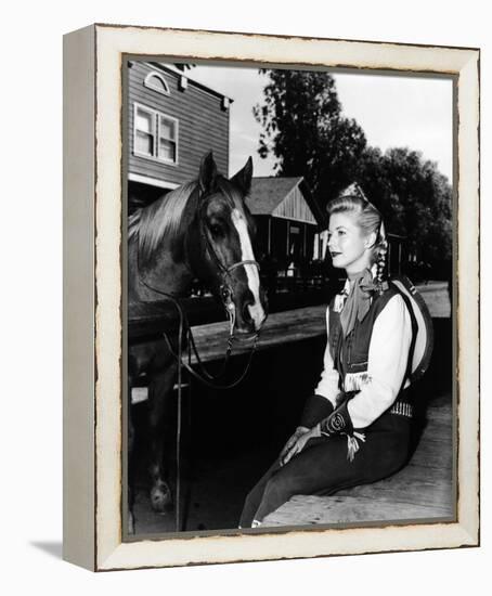 Annie Oakley-null-Framed Stretched Canvas