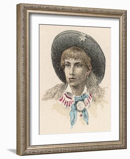 Annie Oakley-Jules Garnier-Framed Photographic Print