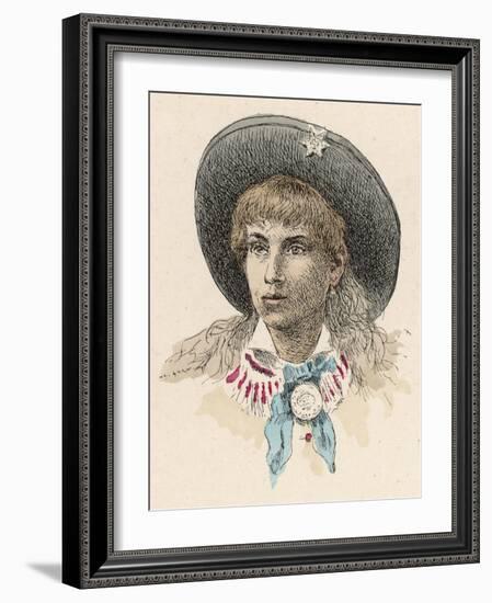 Annie Oakley-Jules Garnier-Framed Photographic Print