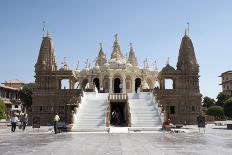 The Sacred Jain Marble Temples, Place of Jain Pilgrimage, Built at the Top of Shatrunjaya Hill-Annie Owen-Framed Photographic Print