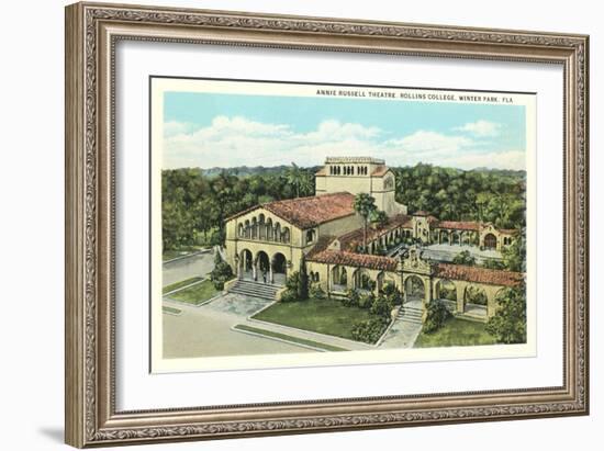 Annie Russell Theater, Rollins College-null-Framed Art Print