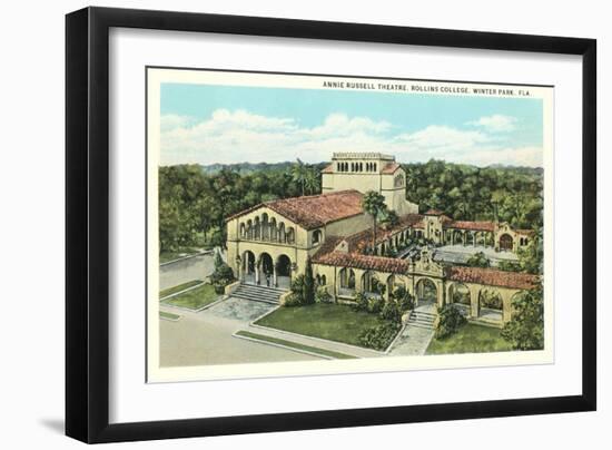 Annie Russell Theater, Rollins College-null-Framed Art Print