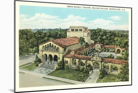 Annie Russell Theater, Rollins College-null-Mounted Art Print