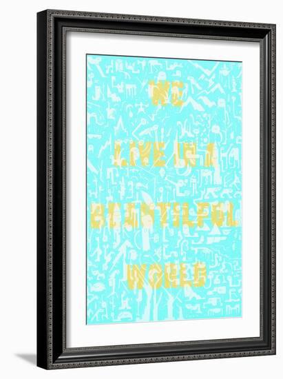 Annimo Beautiful World-null-Framed Art Print