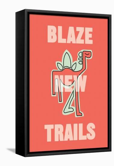 Annimo Blaze New Trails-null-Framed Stretched Canvas