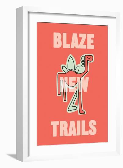 Annimo Blaze New Trails-null-Framed Art Print