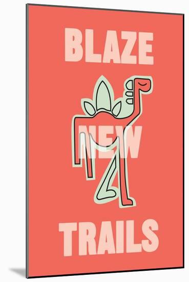 Annimo Blaze New Trails-null-Mounted Art Print