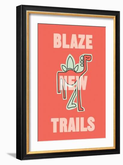 Annimo Blaze New Trails-null-Framed Art Print