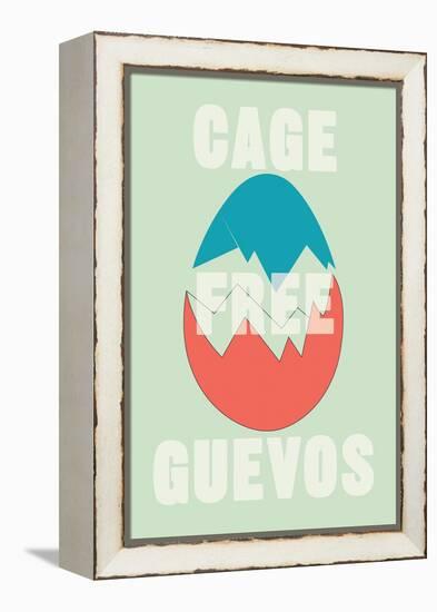 Annimo Cage Free Guevos-null-Framed Stretched Canvas