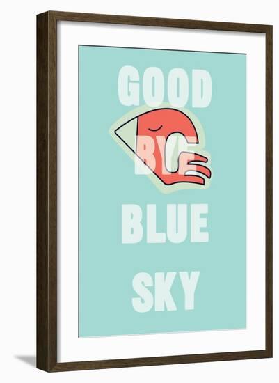 Annimo Goodbye Blue Sky-null-Framed Art Print