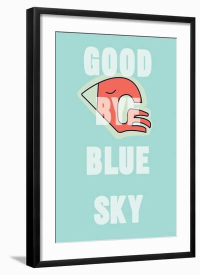 Annimo Goodbye Blue Sky-null-Framed Art Print