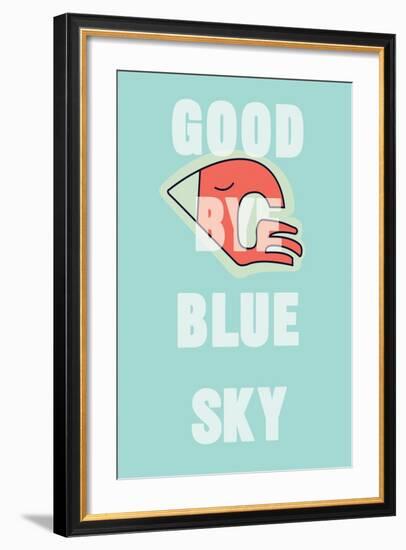 Annimo Goodbye Blue Sky-null-Framed Art Print