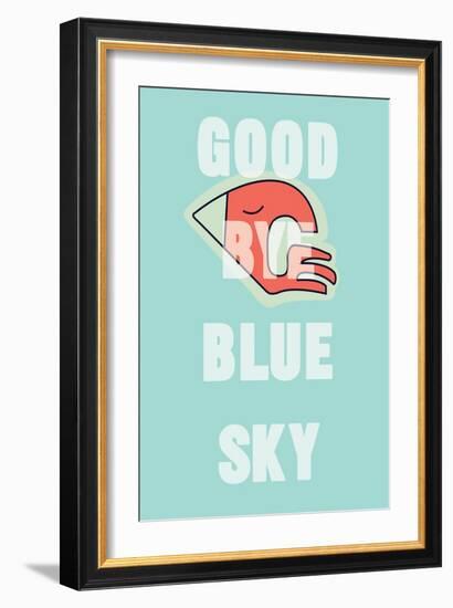 Annimo Goodbye Blue Sky-null-Framed Art Print