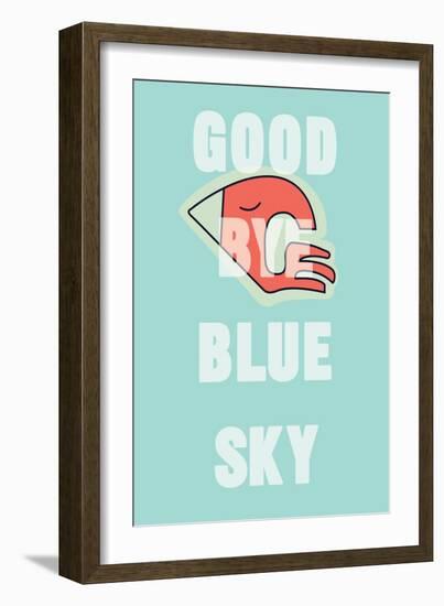 Annimo Goodbye Blue Sky-null-Framed Premium Giclee Print