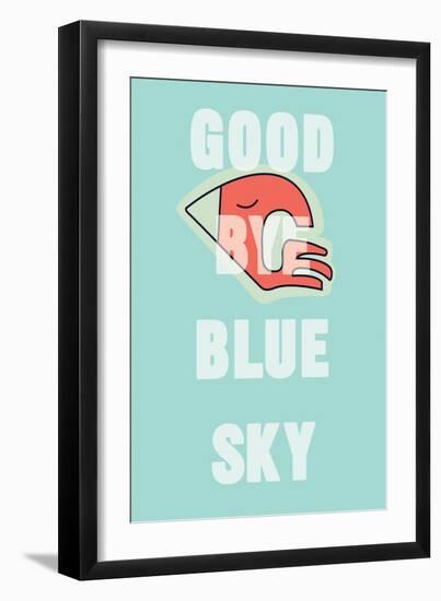 Annimo Goodbye Blue Sky-null-Framed Premium Giclee Print