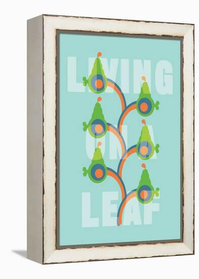 Annimo Living On a Leaf-null-Framed Stretched Canvas