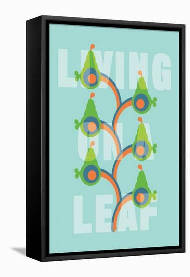 Annimo Living On a Leaf-null-Framed Stretched Canvas