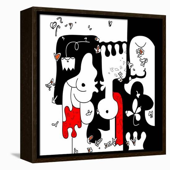 Annimo Lovers In Japan-null-Framed Stretched Canvas