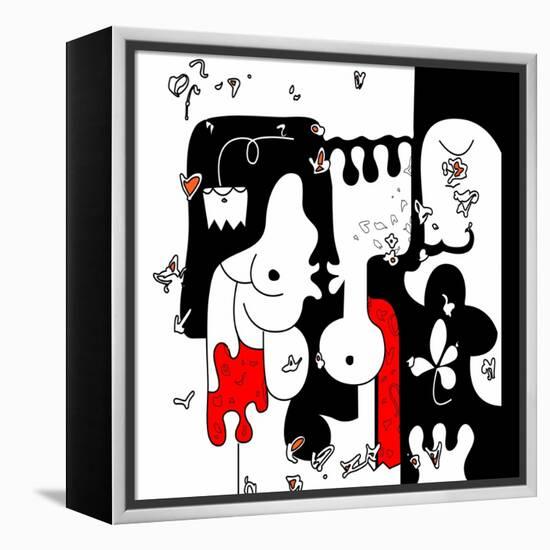 Annimo Lovers In Japan-null-Framed Stretched Canvas