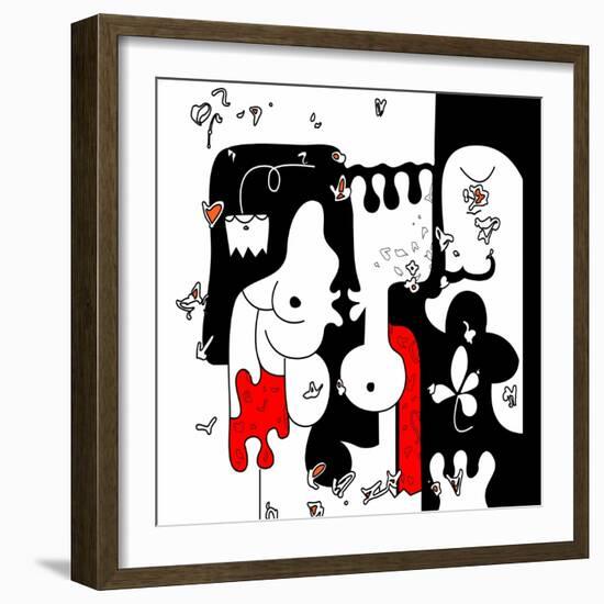 Annimo Lovers In Japan-null-Framed Art Print