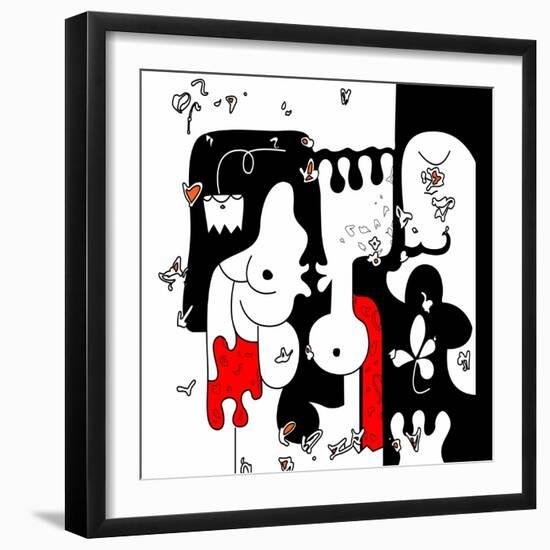 Annimo Lovers In Japan-null-Framed Art Print