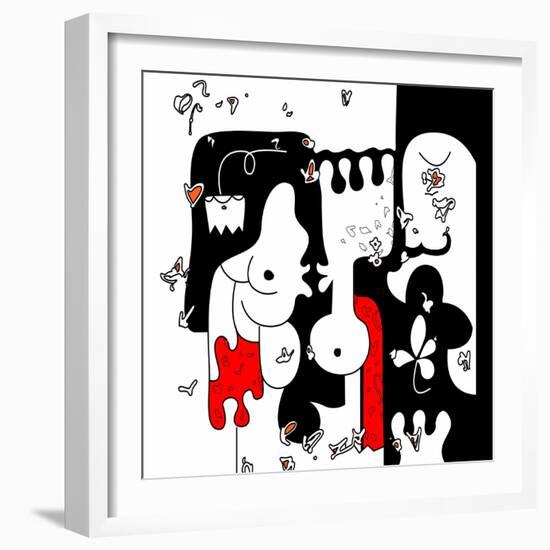 Annimo Lovers In Japan-null-Framed Art Print