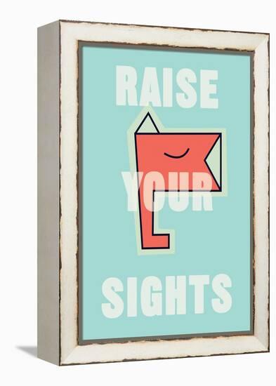 Annimo Raise Your Sights-null-Framed Stretched Canvas