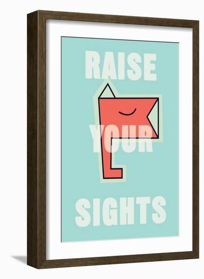 Annimo Raise Your Sights-null-Framed Premium Giclee Print