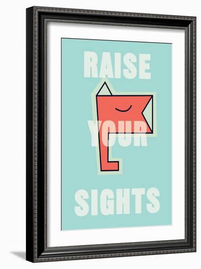 Annimo Raise Your Sights-null-Framed Premium Giclee Print