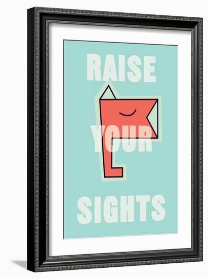 Annimo Raise Your Sights-null-Framed Art Print