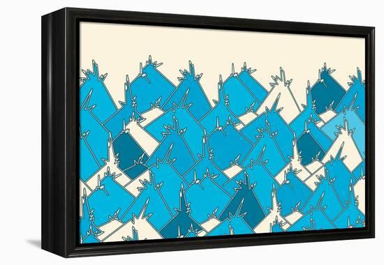 Annimo Way To The Sky-null-Framed Stretched Canvas