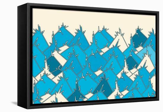 Annimo Way To The Sky-null-Framed Stretched Canvas