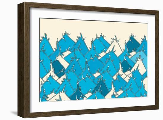 Annimo Way To The Sky-null-Framed Art Print
