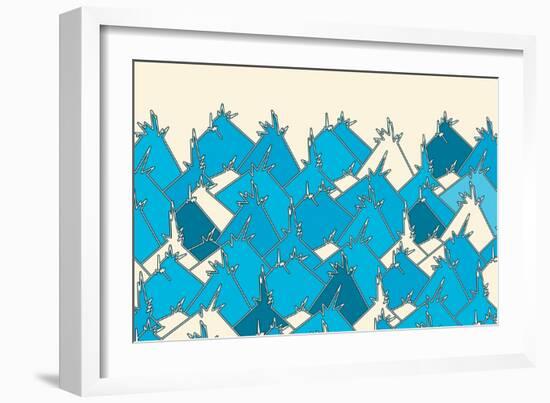 Annimo Way To The Sky-null-Framed Art Print