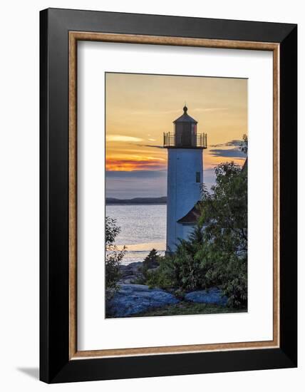 Annisquam Lighthouse, Annisquam Harbor, Massachusetts, USA-Jim Engelbrecht-Framed Photographic Print