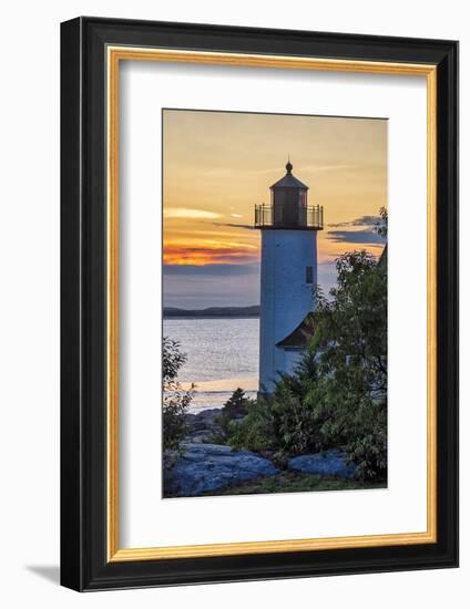 Annisquam Lighthouse, Annisquam Harbor, Massachusetts, USA-Jim Engelbrecht-Framed Photographic Print