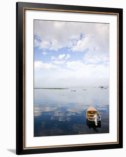 Annisquam Village Cape Ann Annisquam River and Fog, Gloucester, Massachusetts, USA-Walter Bibikow-Framed Photographic Print