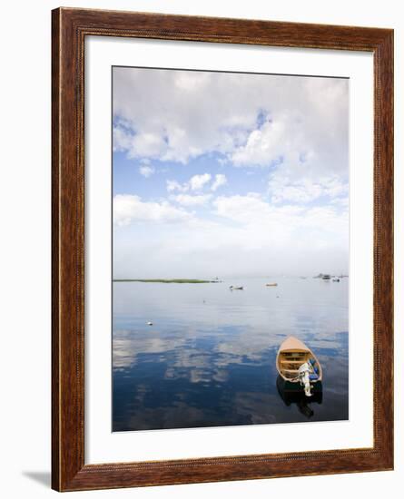 Annisquam Village Cape Ann Annisquam River and Fog, Gloucester, Massachusetts, USA-Walter Bibikow-Framed Photographic Print