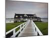 Annisquam Yacht Club, Gloucester, Cape Ann, Massachusetts, USA-Walter Bibikow-Mounted Photographic Print