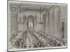 Anniversary Dinner of the Royal Masonic Institution for Boys-null-Mounted Giclee Print