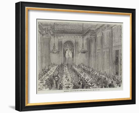 Anniversary Dinner of the Royal Masonic Institution for Boys-null-Framed Giclee Print