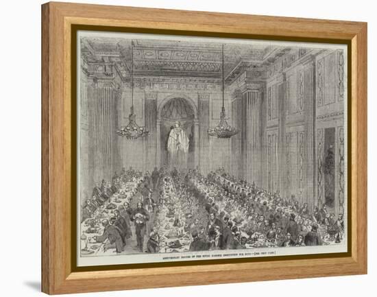 Anniversary Dinner of the Royal Masonic Institution for Boys-null-Framed Premier Image Canvas