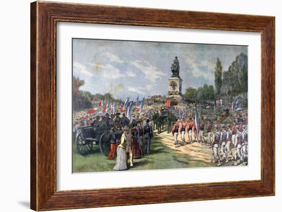 Anniversary of the Battle of Mars-La-Tour, 16 August 1870-Henri Meyer-Framed Giclee Print