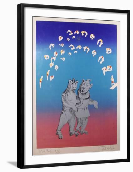 Anniversary Waltz from the Circus Suite-Robert Mumford-Framed Serigraph