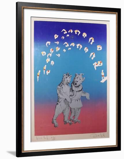 Anniversary Waltz from the Circus Suite-Robert Mumford-Framed Serigraph