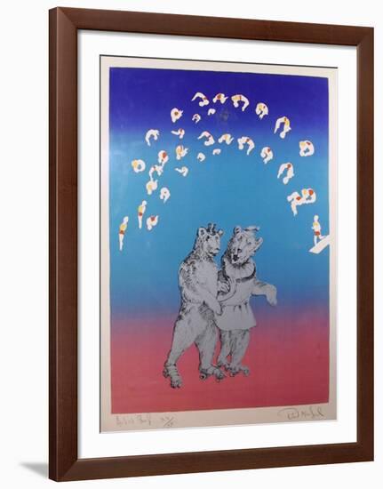 Anniversary Waltz from the Circus Suite-Robert Mumford-Framed Serigraph