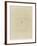 Annotations chiffrées-Edgar Degas-Framed Giclee Print
