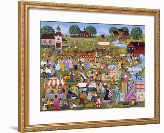 Annual Church Bazaar-Sheila Lee-Framed Giclee Print